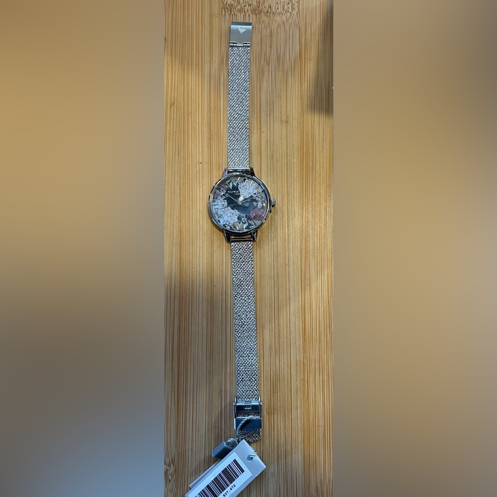 Olivia Burton Under The Sea Watch With 34mm MultiColored Floral Face - Picture 3 of 11